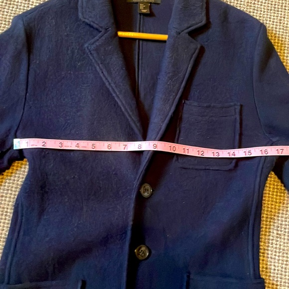 Lachlan Navy 100% Wool Blazer Women’s Small - Picture 10 of 14